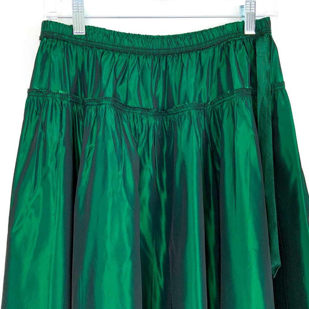 Elegant Green Women's Skirt - Picture 9 of 16